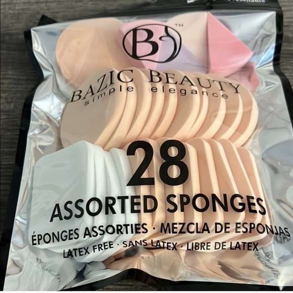 Assorted Makeup Sponges - 28 Pack - Picture 2 of 2